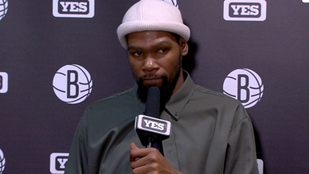 Kevin Durant on Nets comeback in New Orleans 01 07 2023 YES