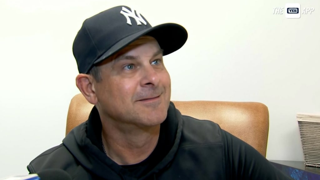 Aaron Boone after loss to Rangers in extras 