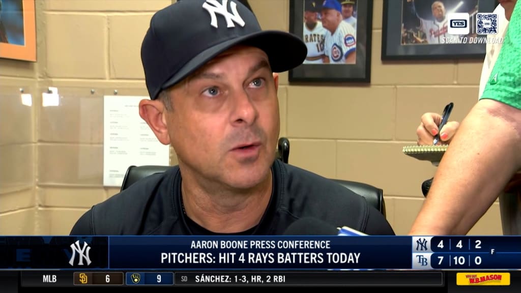 YES Network on X: You live to be in these kinds of competitive  environments. - Aaron Boone on must-win Wild Card Game FULL VIDEO:    / X