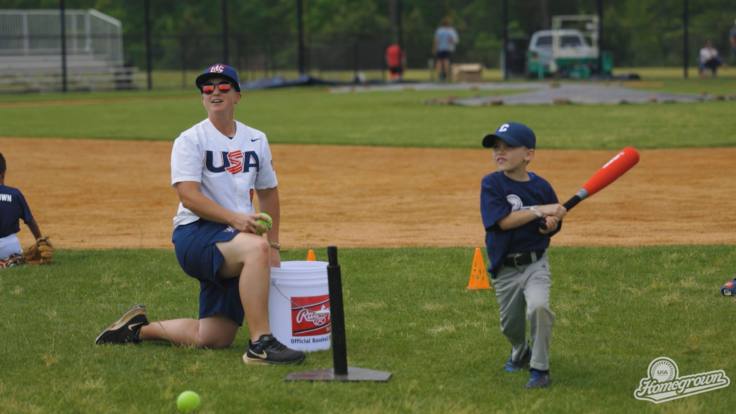 Andrew Young inspires players at Hank Aaron Invitational