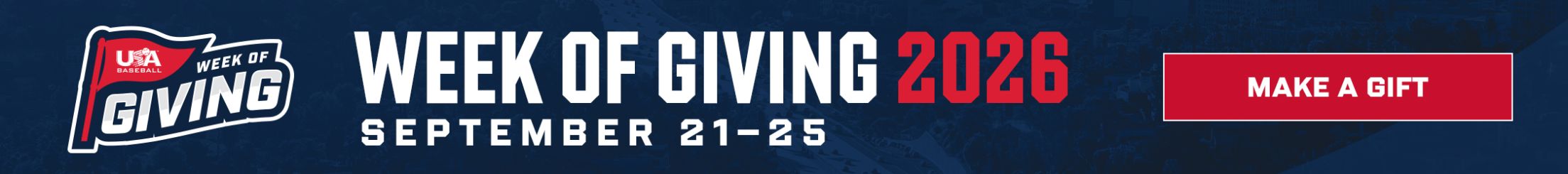 Week of Giving - Make a gift