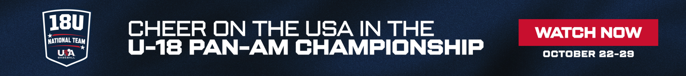 Cheer on USA in the U-18 Championship - "Watch Now"